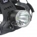 1600Lm XML T6 Rechargeable LED Headlamp 18650 A2 + AC Charger - B07525T1R3